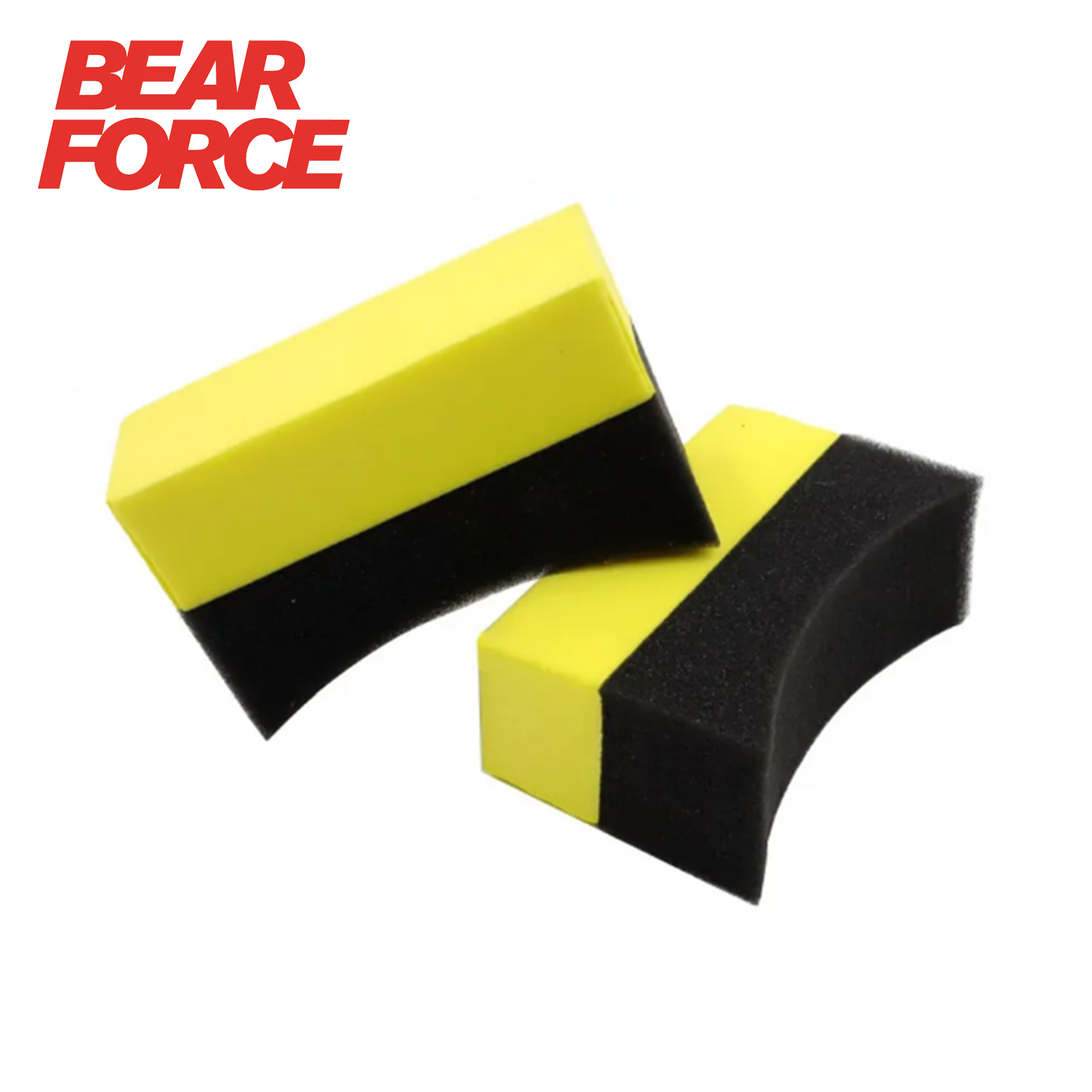 Detailing Brush Set - BEAR FORCE Ergonomische Gebogen Autowas Spons