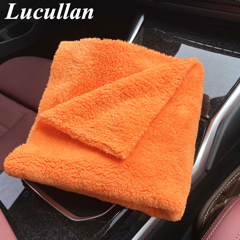 Interior Detailing Kit - Lucullan 40x40cm Oranje Super Dikke Pluche