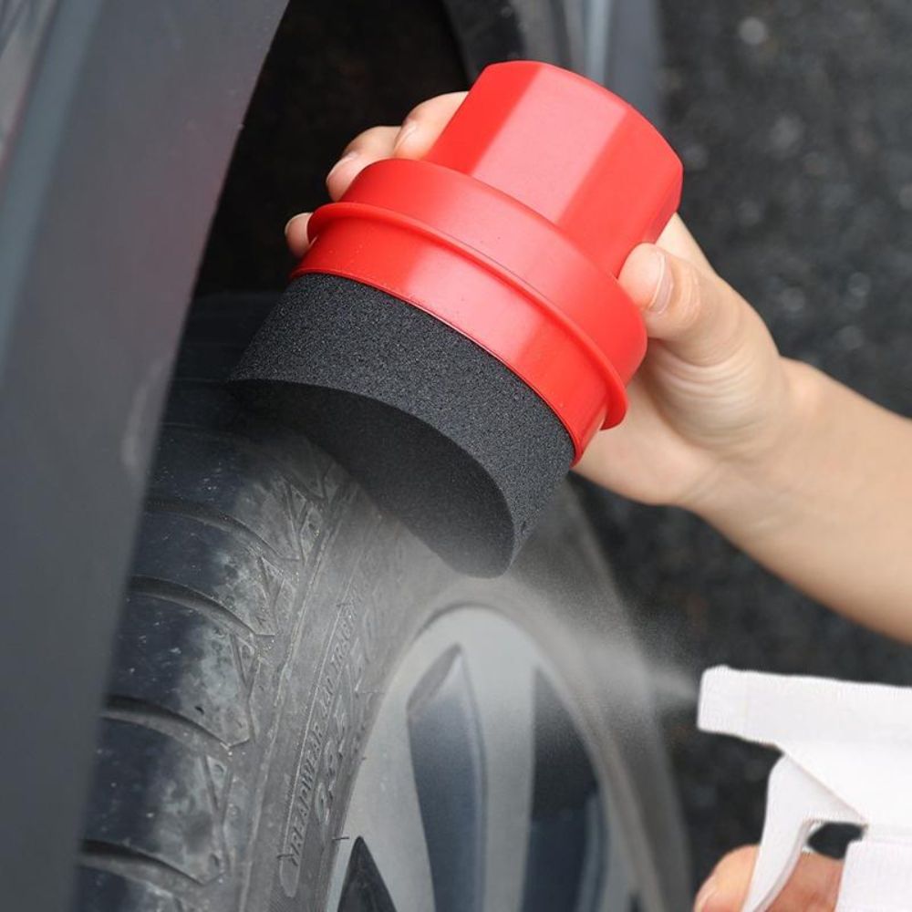 Gebogen bandenpolijstspons met - Wax Applicator Pad recensie en prijs