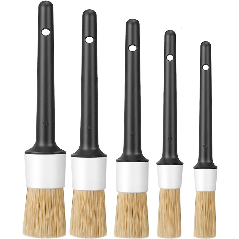 5-delige set zachte zwijnenhaa - Interior Detailing Kit recensie en prijs