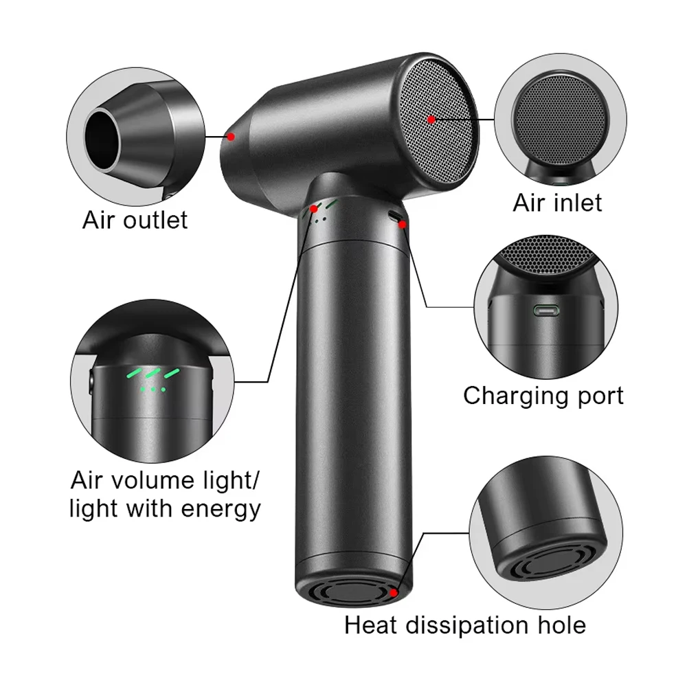 Hoge snelheid 80000RPM Turbo J - Dryer Car Blower recensie en prijs